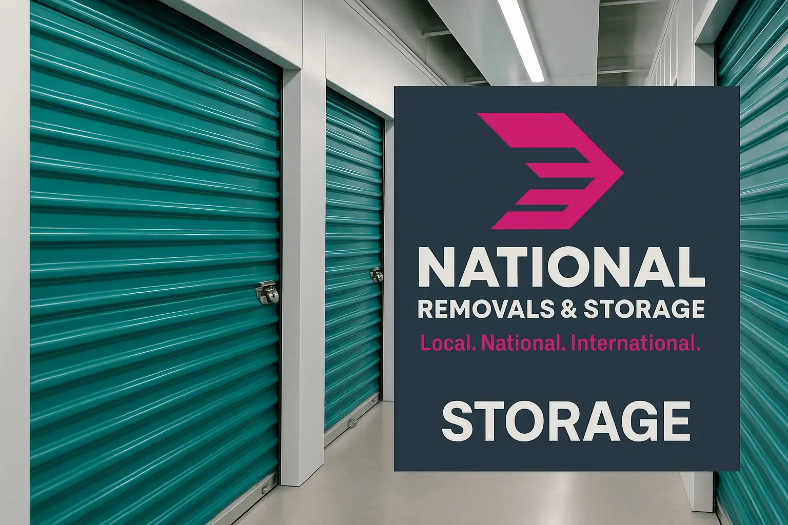 National Removals branded storage service image